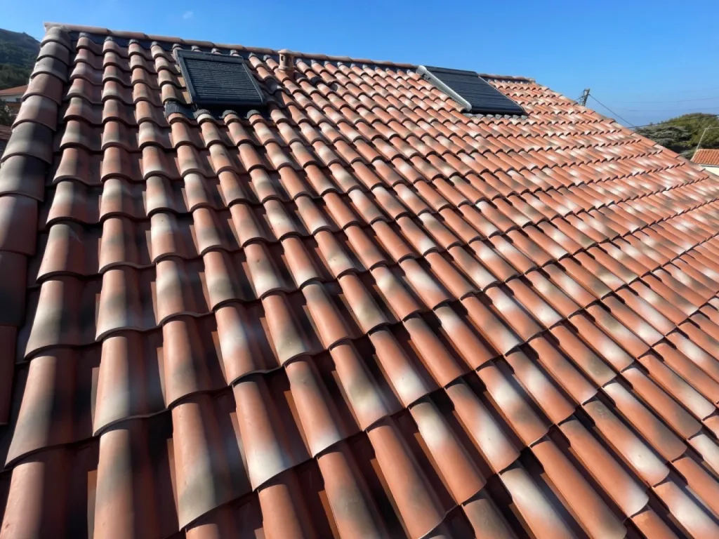 réfection de toiture type mecanique romane sylvacane sur chateauneuf les martigues