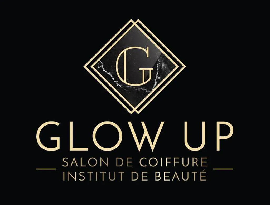logo pour Glow Up salon de coiffure à marseille