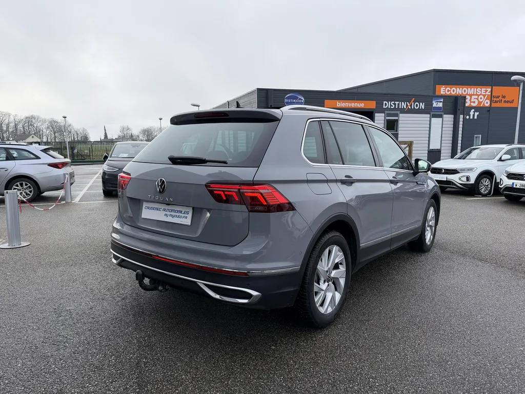 Volkswagen Tiguan 2.0 TDI 150 DSG7 d’occasion à Rouen – SUV automatique diesel élégant