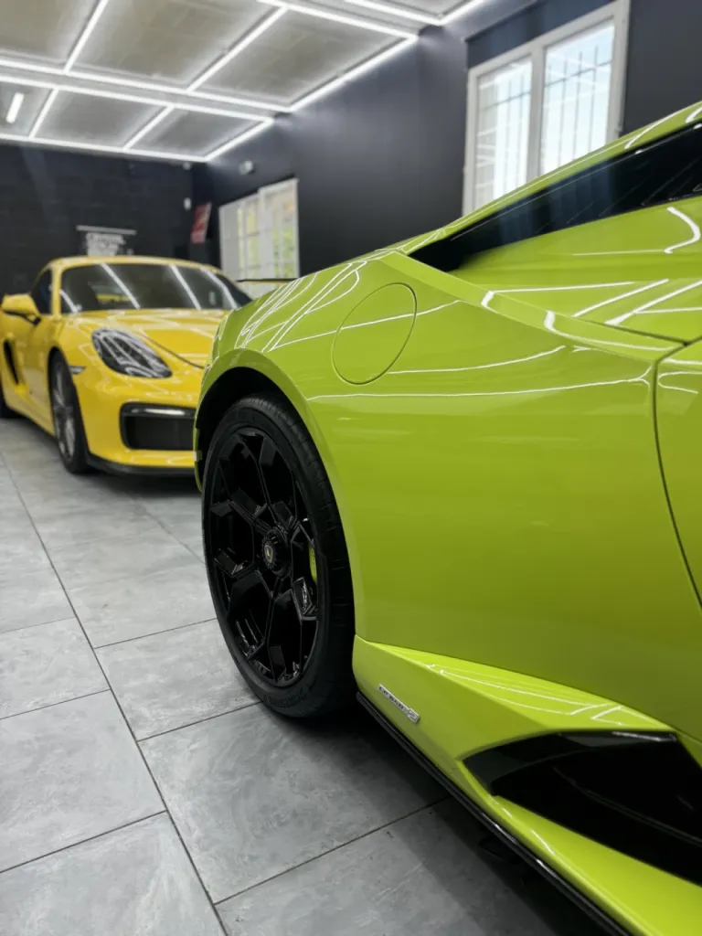 Lamborghini Huracan Tecnica Verde
Scandal | Protection PPF film de protection transparent  carrosserie à Cannes

