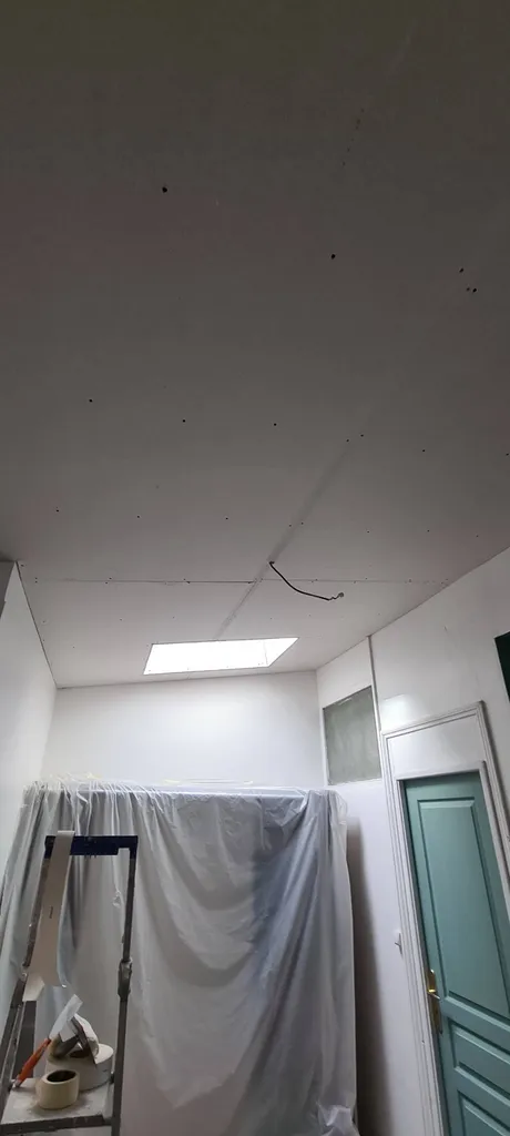 Entreprise de plâtrerie pour créer un faux plafond dans une chambre à coucher vers Mérignac 33
