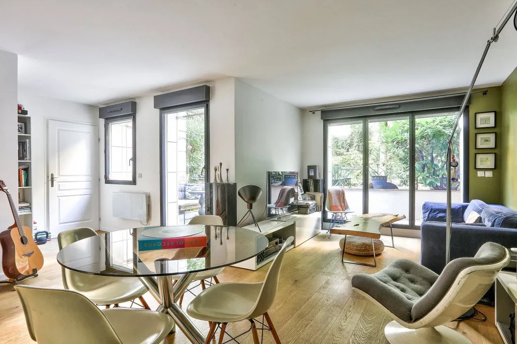 3 Pièces 63 m² terrasse et jardin 91 m² Levallois 92300