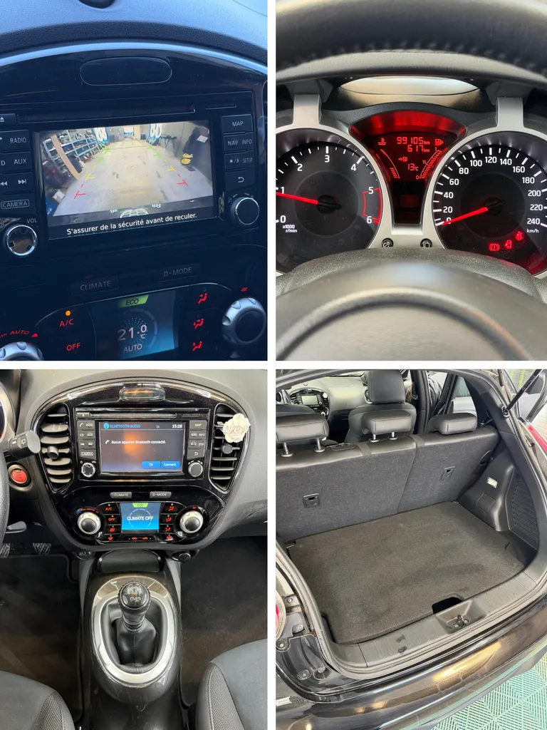 Nissan Juke 1.5 dCi 110 ch – Toit ouvrant, caméra de recul