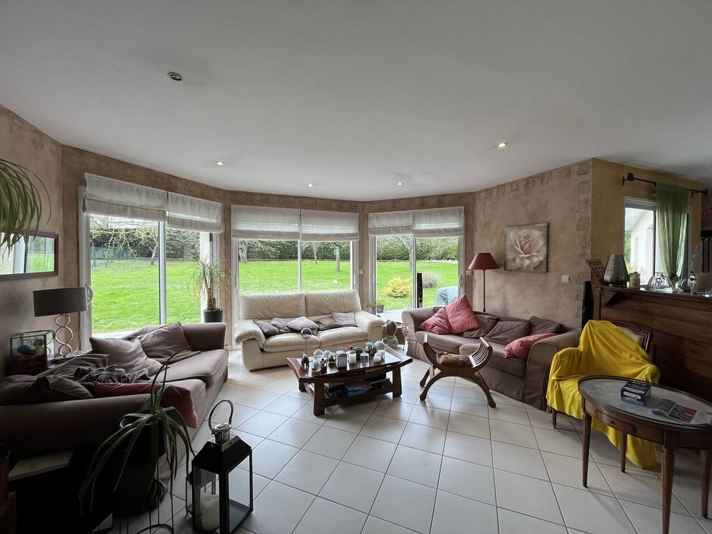 Beau plain pied du constructeur Gueudry, à vendre, beaux volumes, située à la Mailleraye-sur-Seine