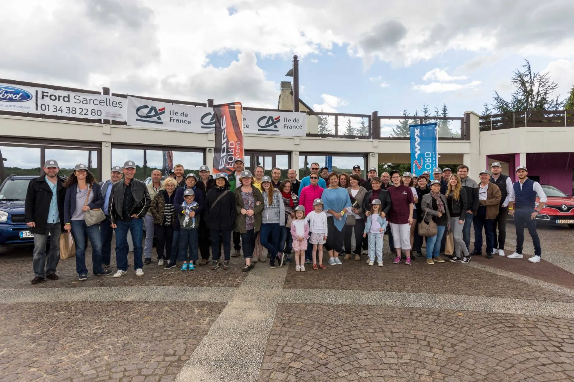 Reportage photo d'un rallye d'entrepreneurs à l'Isle Adam dans le Val d'Oise