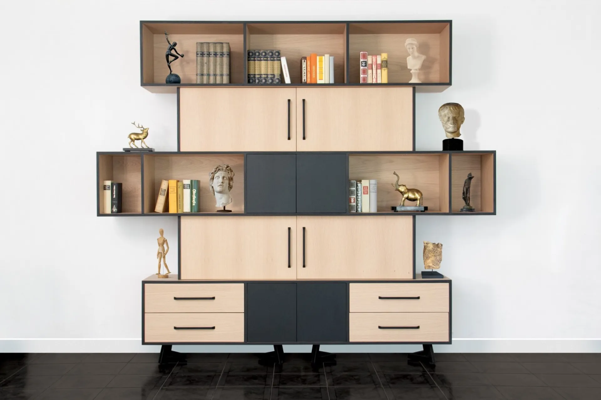 Bibliothèque sur-mesure sur Bordeaux près d’Arcachon