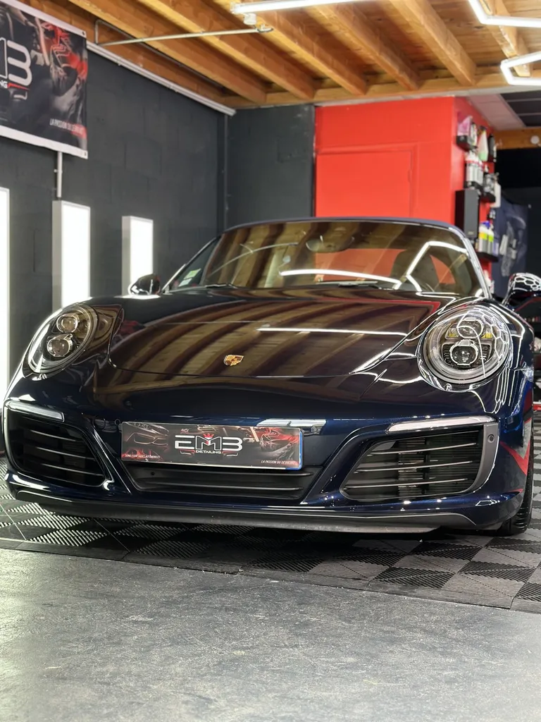 DETAILING Porsche protection film de protection PPF Lyon traitement céramique carosserie 