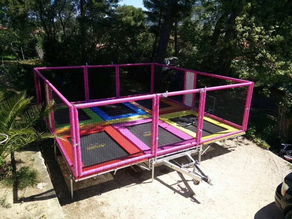 Fabrication Trampoline Mobile à Grenoble et partout en France